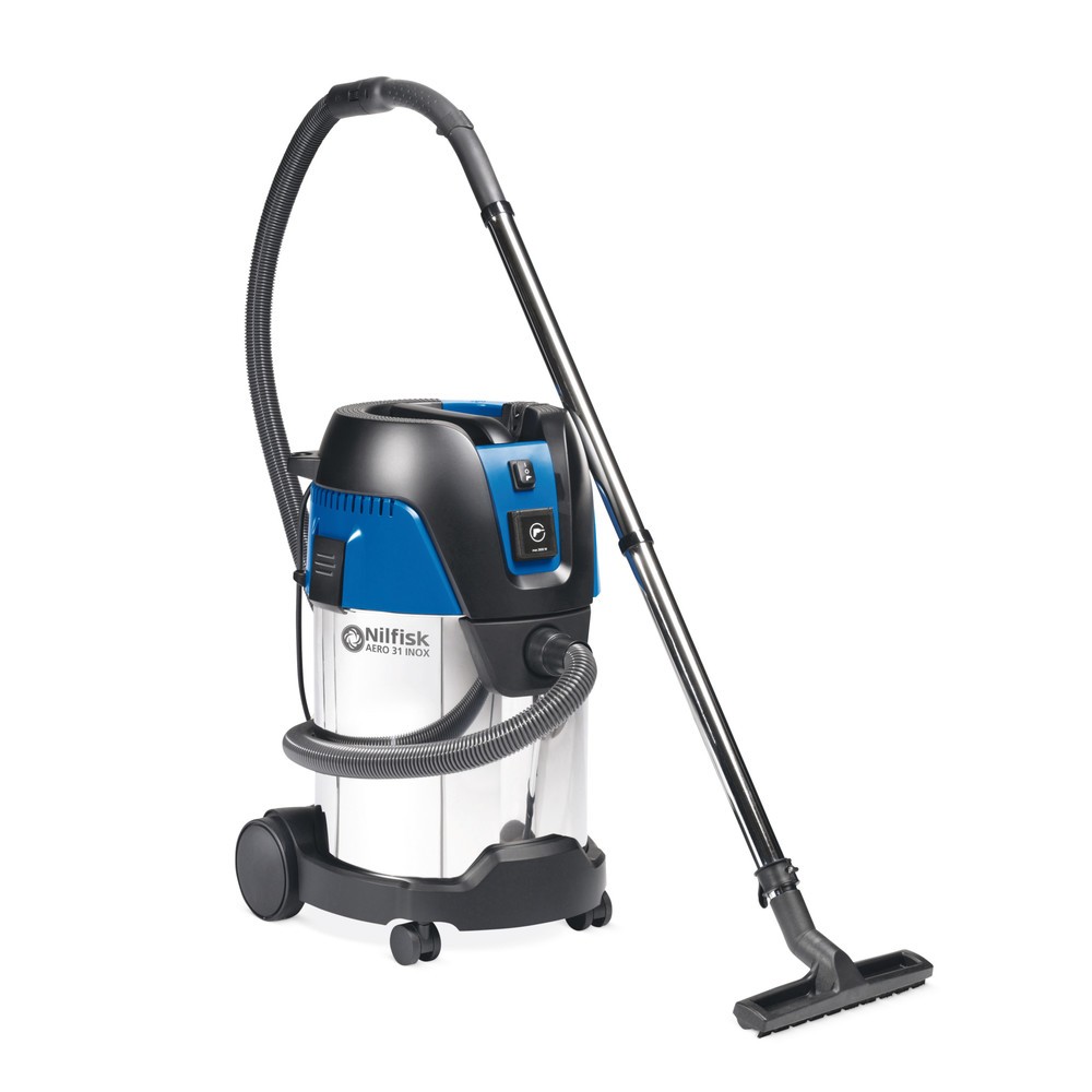 Produktabbildung Nr. 1: Nilfisk® AERO 31-21 PC stainless steel wet/dry vacuum cleaner, wet + dry, 1,250 W, 30 l