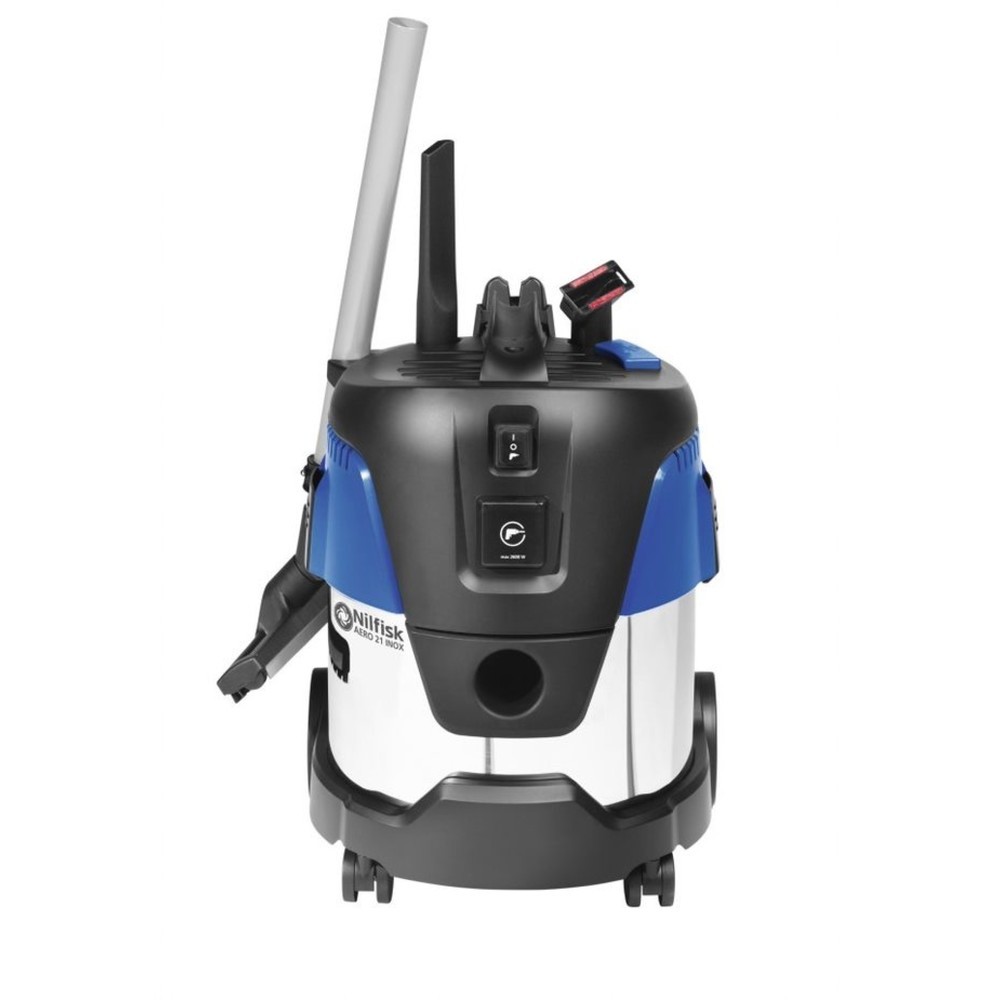 Produktabbildung Nr. 2: Nilfisk® AERO 21-21 PC stainless steel wet/dry vacuum cleaner + socket, 1,250 W, 20 l