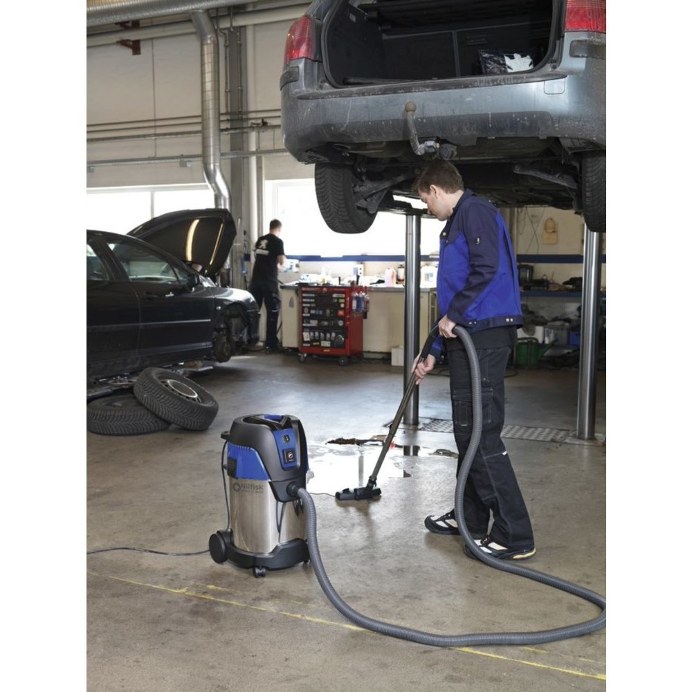 Produktabbildung Nr. 3: Nilfisk® AERO 31-21 PC stainless steel wet/dry vacuum cleaner, wet + dry, 1,250 W, 30 l