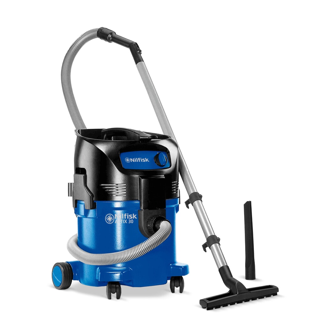Nilfisk® ATTIX 30-01 wet/dry industrial vacuum cleaner, 1,500 W, 30 l Product image: Nilfisk® ATTIX 30-01 wet/dry industrial vacuum cleaner, 1,500 W, 30 l