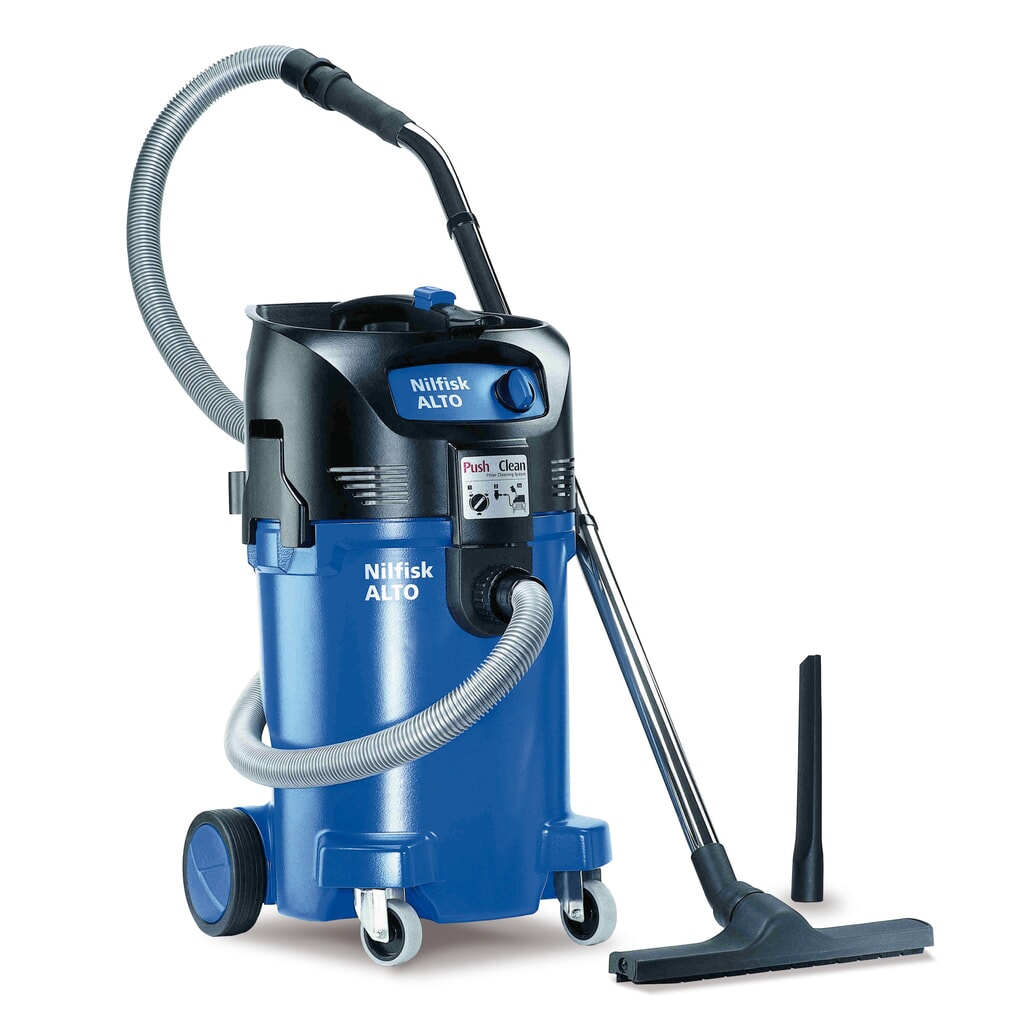 Nilfisk® ATTIX 50-01 PC industrial vacuum cleaner, wet + dry, 1,500 W, 47 l Product image: Nilfisk® ATTIX 50-01 PC industrial vacuum cleaner, wet + dry, 1,500 W, 47 l