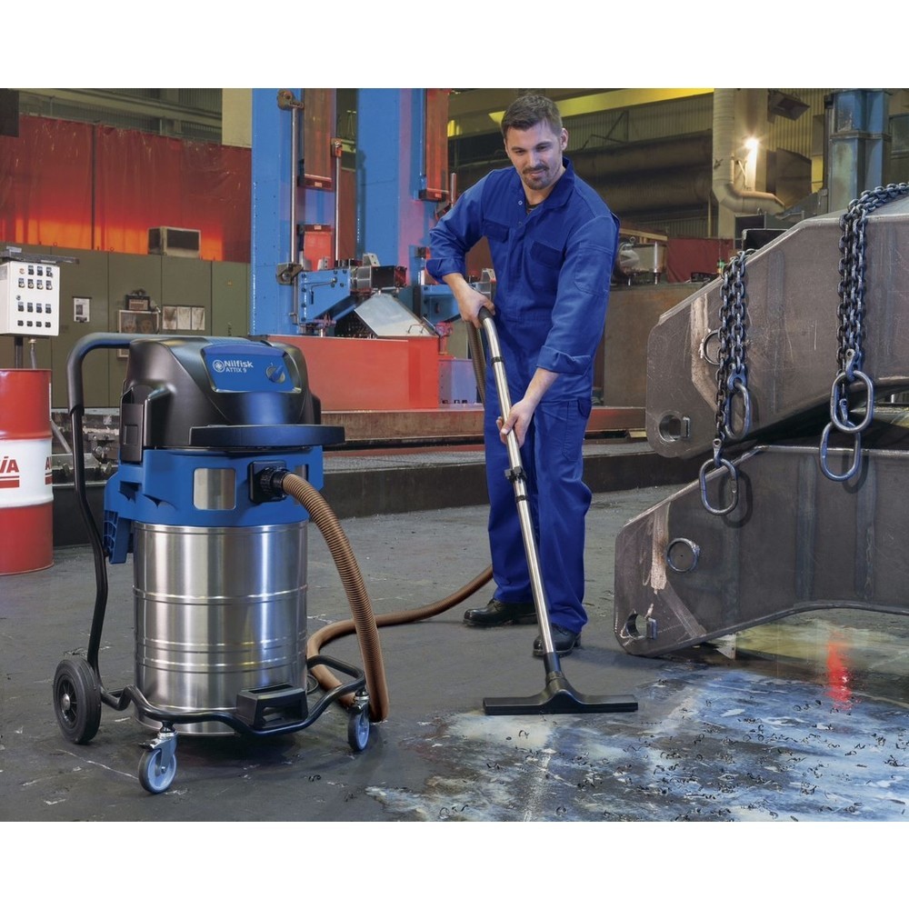 Produktabbildung Nr. 3: Nilfisk® ATTIX 961-01 PC industrial vacuum cleaner, wet + dry, 2x 1,500 W, 70 l