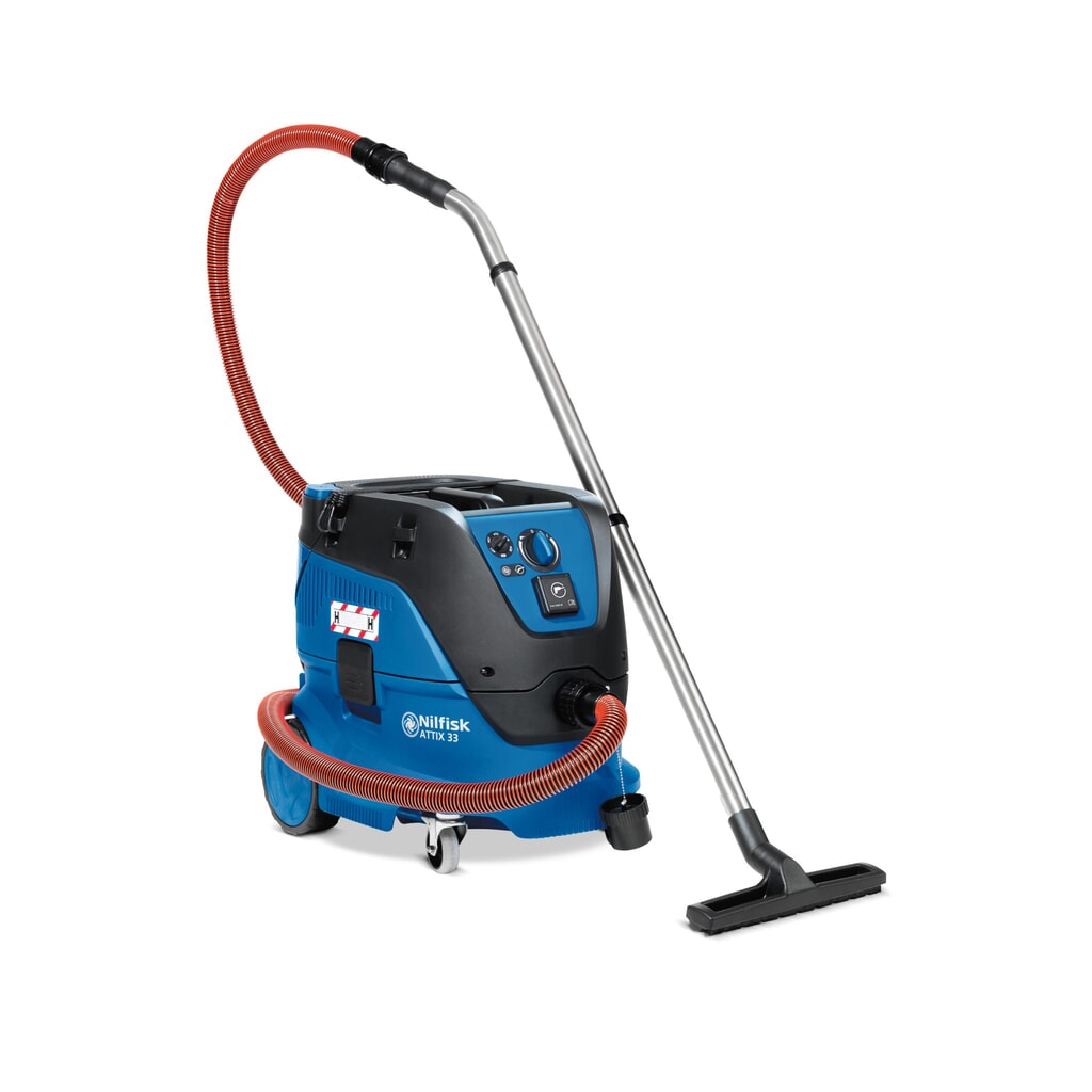 Nilfisk® ATTIX 33-2H PC health and safety vacuum cleaner, dry Product image: Nilfisk® ATTIX 33-2H PC health and safety vacuum cleaner, dry