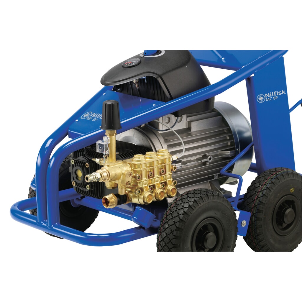 Nilfisk® MC 8P-180/2100 industrial pressure washer, cold water, mobile Product image no. 2: Nilfisk® MC 8P-180/2100 industrial pressure washer, cold water, mobile