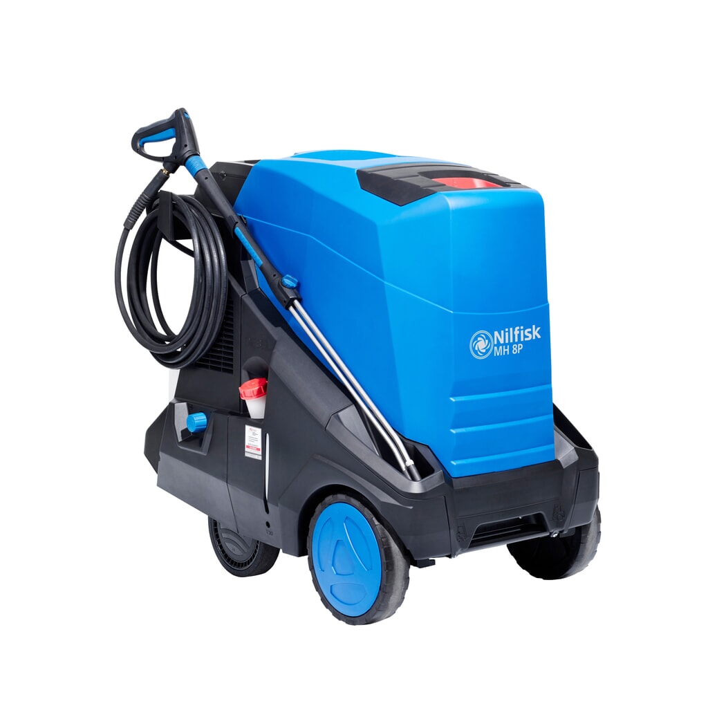 Product image: Nilfisk® MH 8P-180/2000 FA hot water pressure washer, mobile