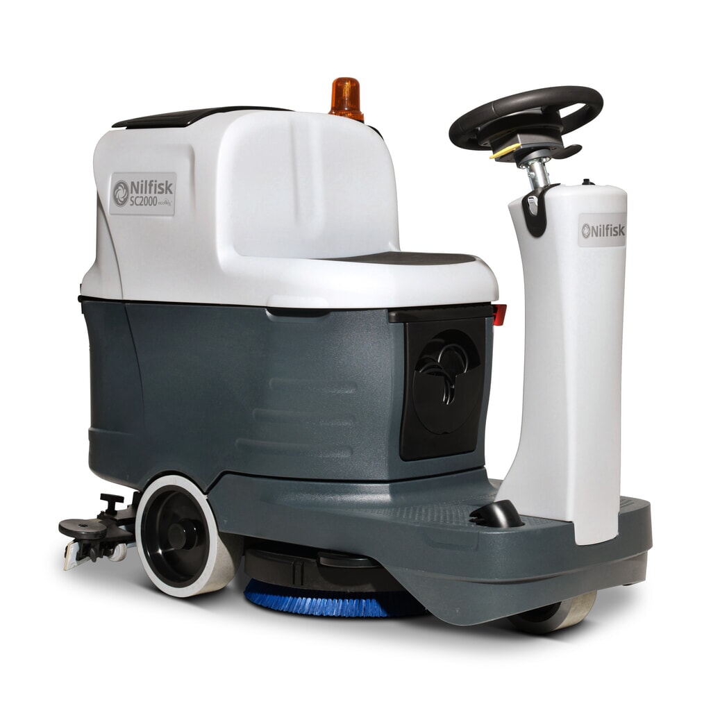 Nilfisk® SC2000 53 B ride-on scrubber dryer, electric motor Product image: Nilfisk® SC2000 53 B ride-on scrubber dryer, electric motor