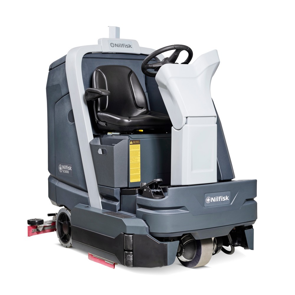Produktabbildung Nr. 3: Nilfisk® SC 6000 ride-on scrubber dryer, theor. cleaning performance 7,740 m²/h