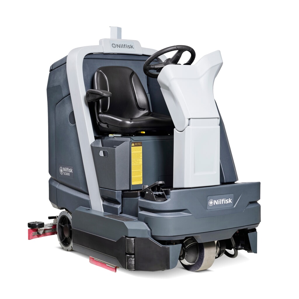 Product image no. 4: Nilfisk® ride-on scrubber dryer SC6000 860D, working width 863 mm