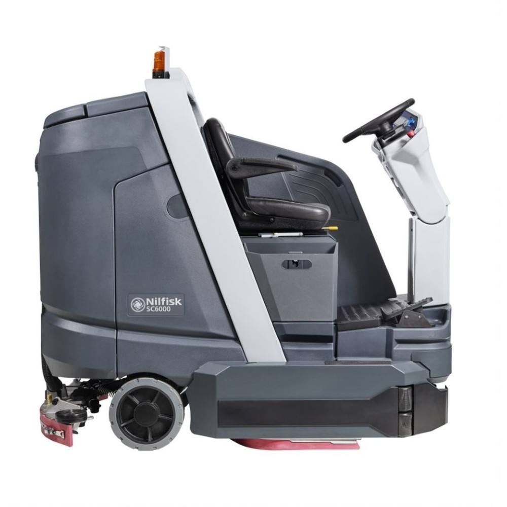 Produktabbildung Nr. 5: Nilfisk® SC 6000 ride-on scrubber dryer, theor. cleaning performance 7,740 m²/h
