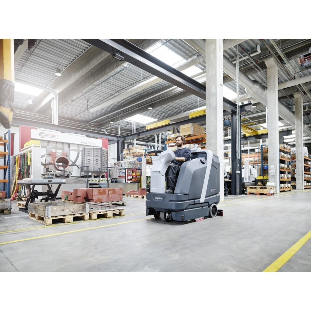 Produktabbildung Nr. 6: Nilfisk® SC 6000 ride-on scrubber dryer, theor. cleaning performance 7,740 m²/h