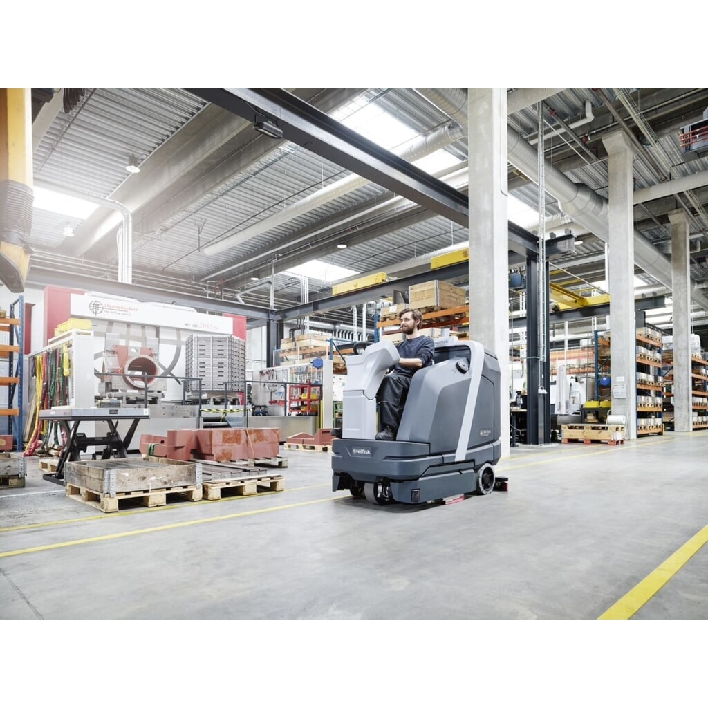Nilfisk® ride-on scrubber dryer SC6000 860D, working width 863 mm Product image no. 7: Nilfisk® ride-on scrubber dryer SC6000 860D, working width 863 mm