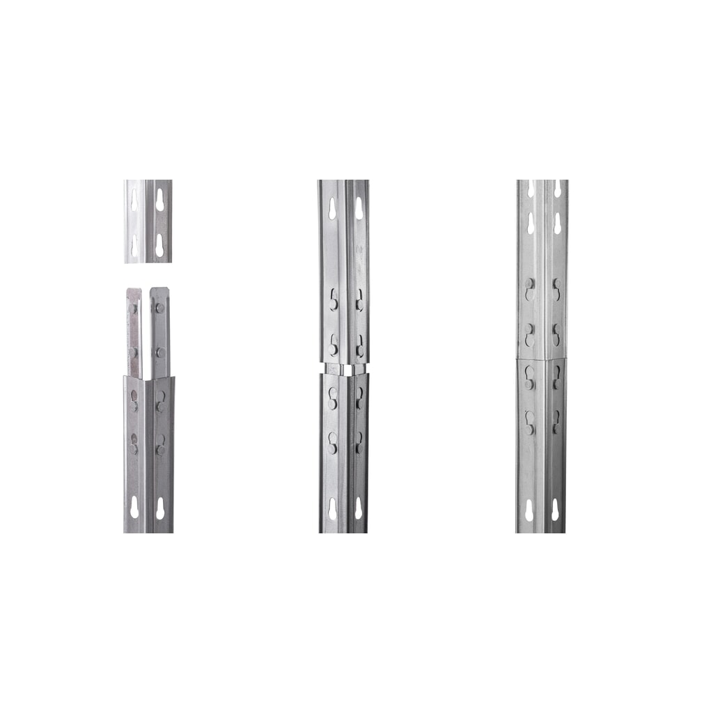 Product image no. 3: Outdoor wide-span rack with grid shelves, HxWxD 1800 x 1200 x 450 mm