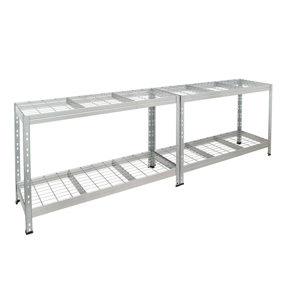 Produktabbildung Nr. 4: Outdoor wide-span rack with grid shelves, HxWxD 1800 x 1500 x 600mm