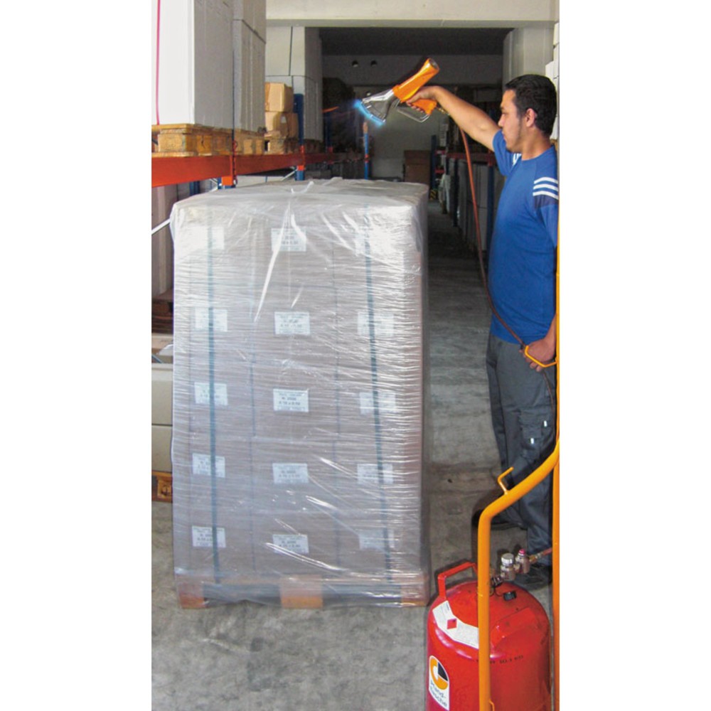 Produktabbildung Nr. 2: Packaging set shrink gun + propane gas cylinder trolley, for PE shrink wrap
