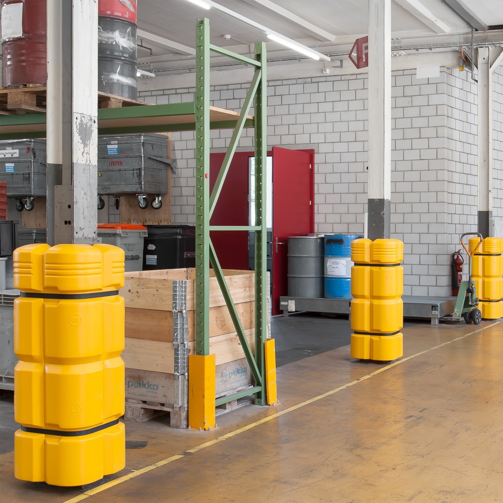 Produktabbildung Nr. 12: MORAVIA column collision protection, height 1,100 mm, for column dimensions (WxD) 200-300 x 200-300 mm