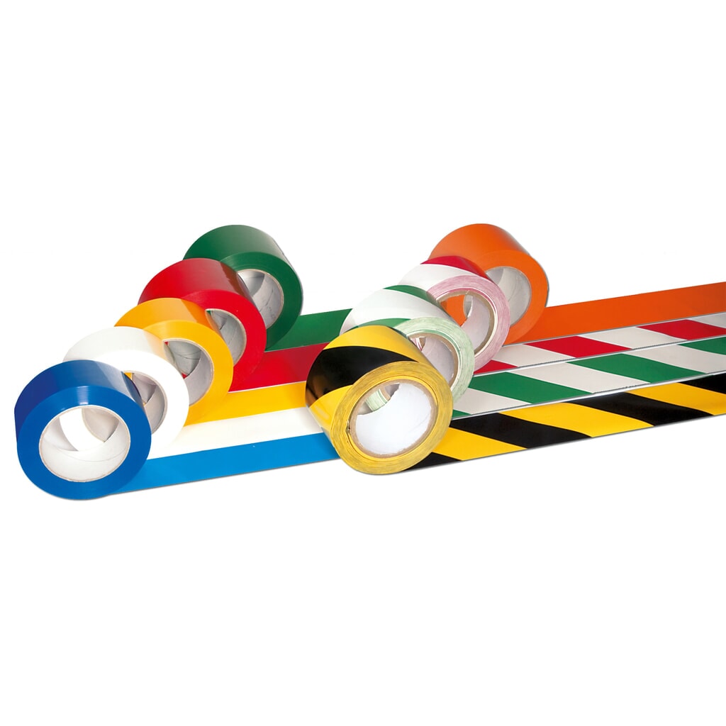 PROline-tape floor marking tape, self-adhesive, roll width 50 mm, red Product image: PROline-tape floor marking tape, self-adhesive, roll width 50 mm, red