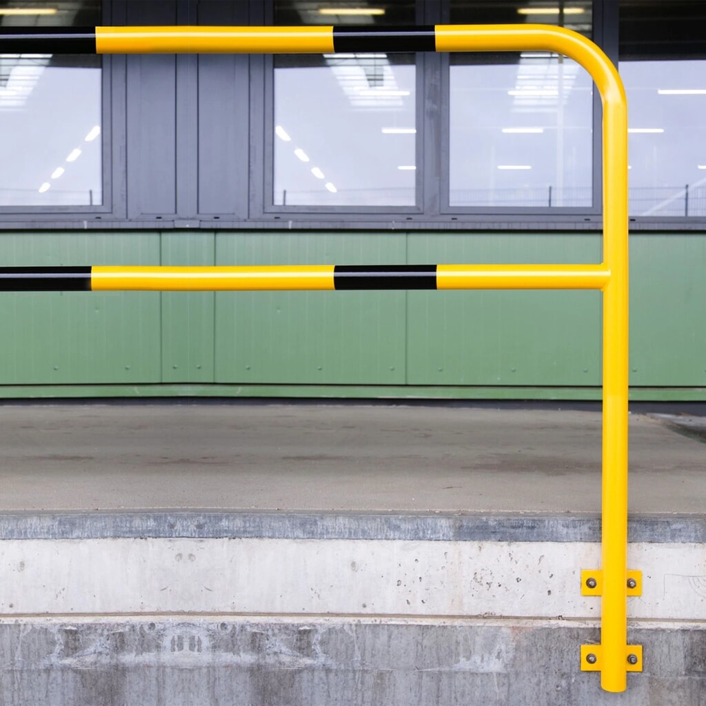 Protection bar, indoor, side attachment, HxW 1.300 x 1.000 mm Product image: Protection bar, indoor, side attachment, HxW 1.300 x 1.000 mm