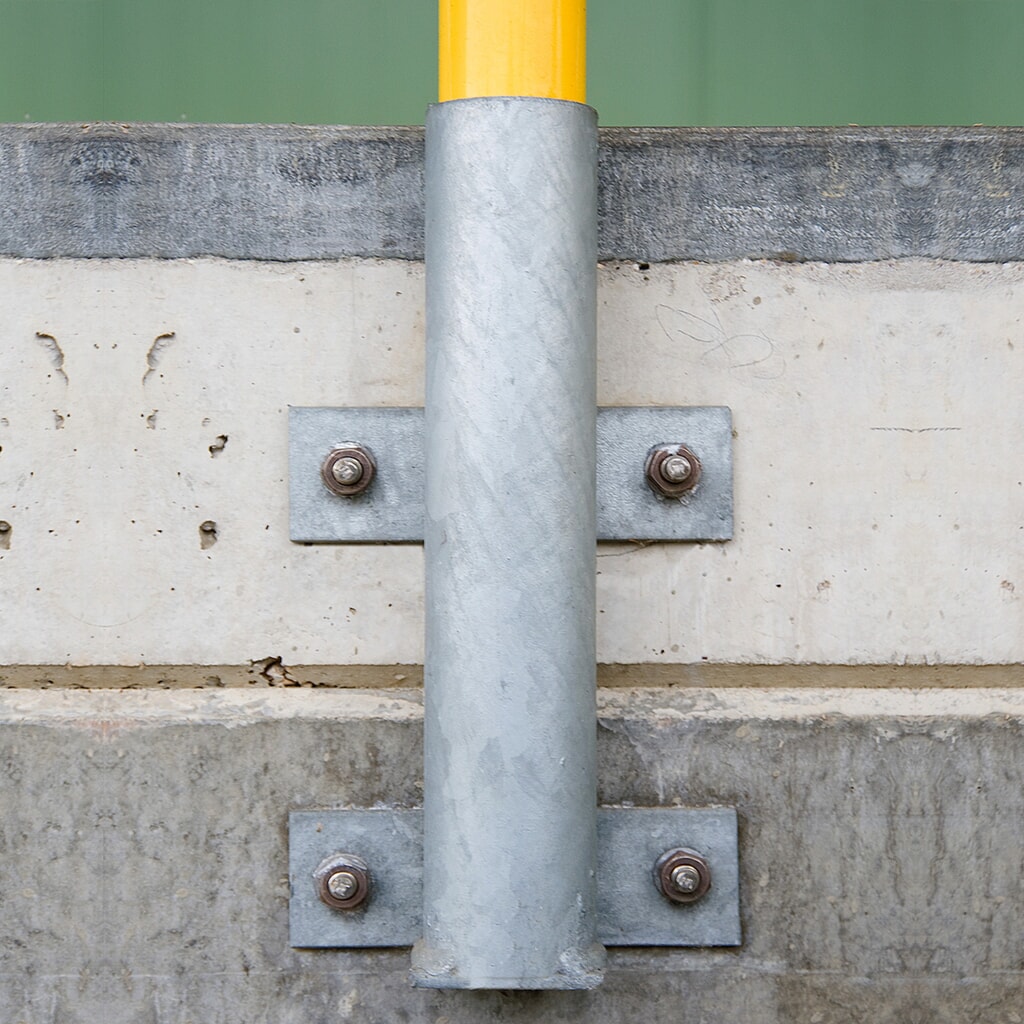 Product image no. 2: Protection bar, outside, side attachment, to remove, HxW 1.300 x 1.000 mm