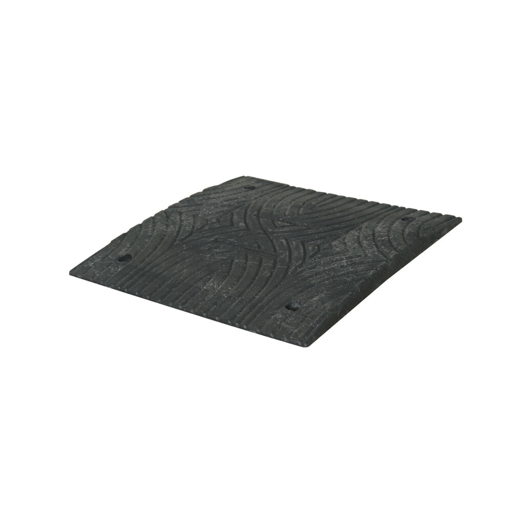 Product image no. 1: Recycled speed bump, < 30 km/h, base element, black