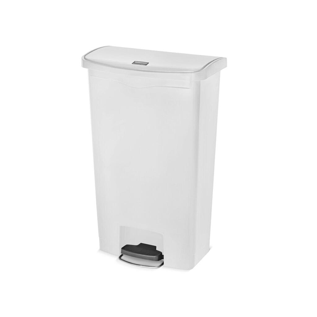 Rubbermaid® Profi pedal waste bin, 30 litres, white Product image: Rubbermaid® Profi pedal waste bin, 30 litres, white