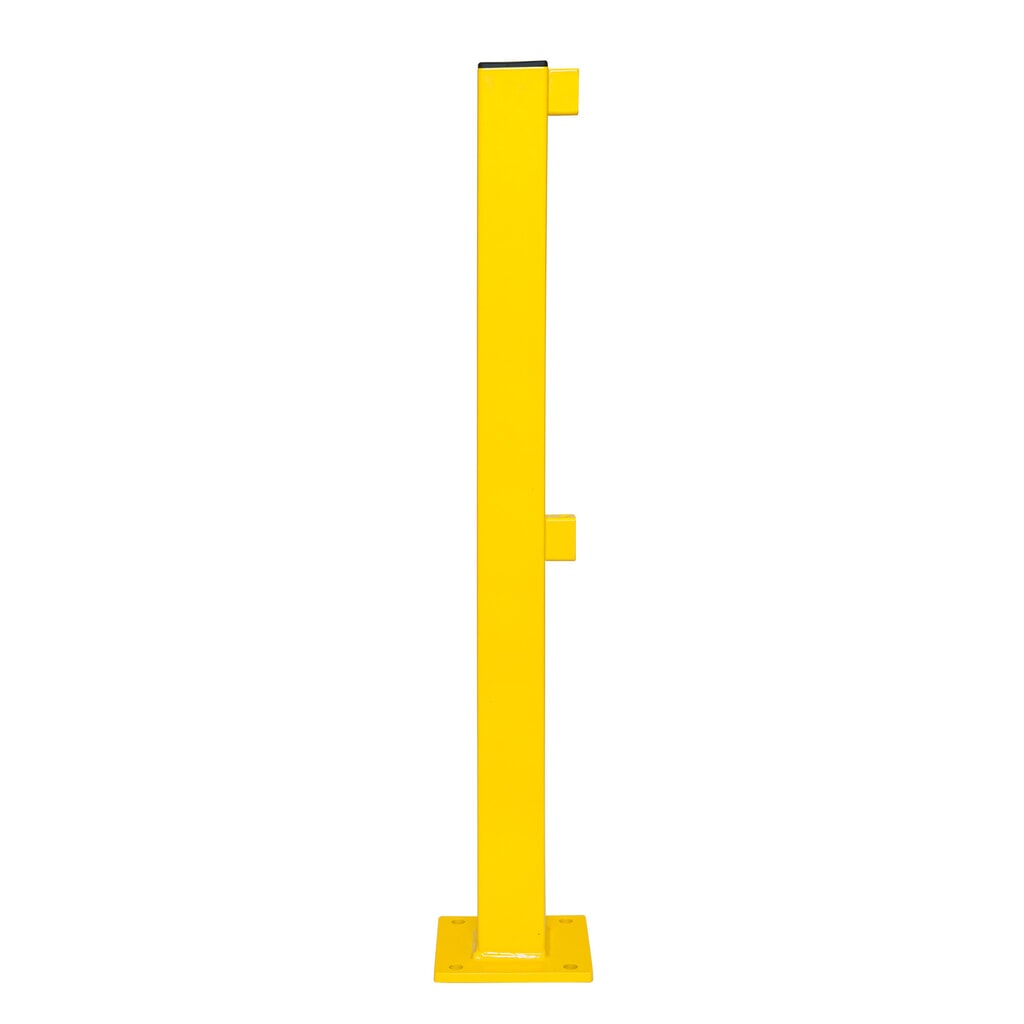 Product image: S-Line impact protection railing, indoor use, start/end post, height 1,000 mm