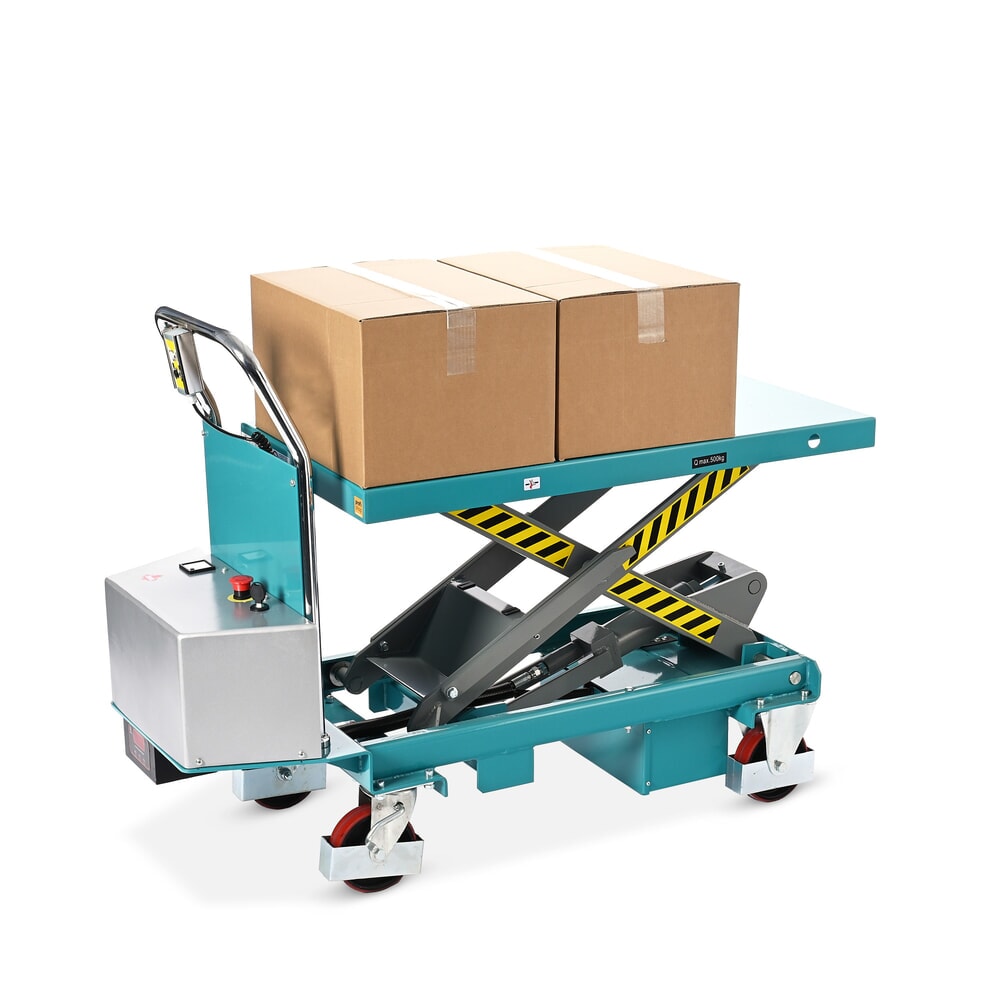 Produktabbildung Nr. 3: Scissor lift table mounted on wheels, electric, capacity 500 kg, Ameise®