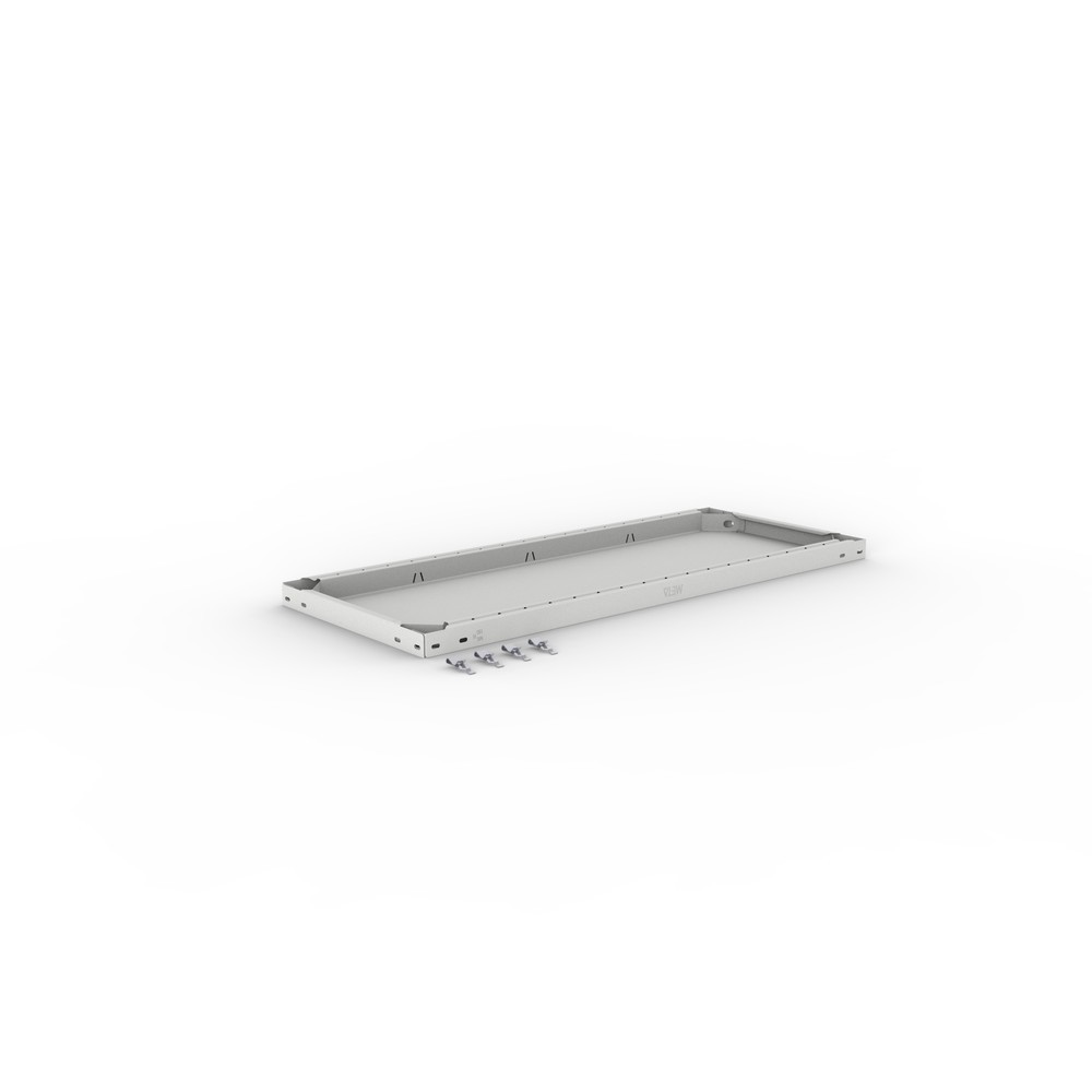 Produktabbildung Nr. 2: Shelf for META shelf rack, boltless, SL 150 kg, light grey, WxD 1000 x 400 mm