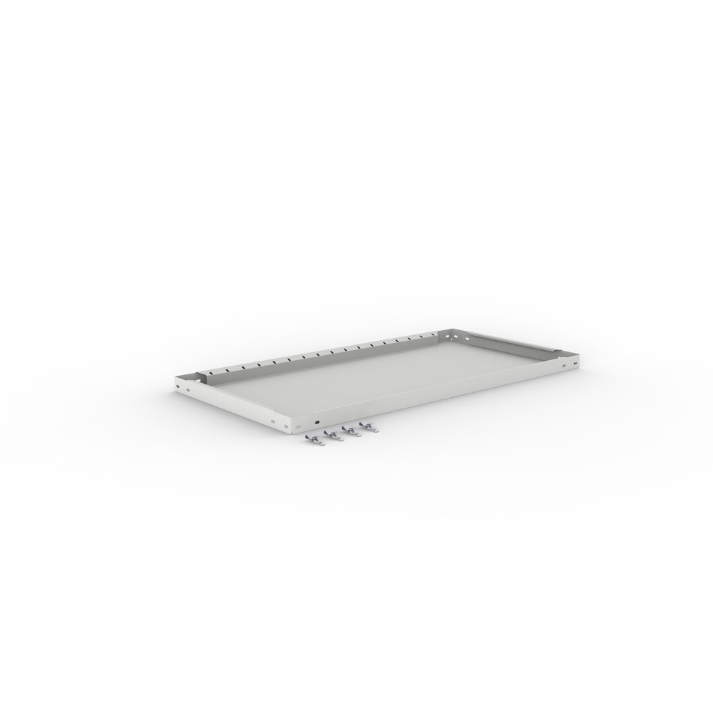 Produktabbildung Nr. 2: Shelf for META shelf rack, boltless, SL 150 kg, light grey, WxD 1000 x 500 mm