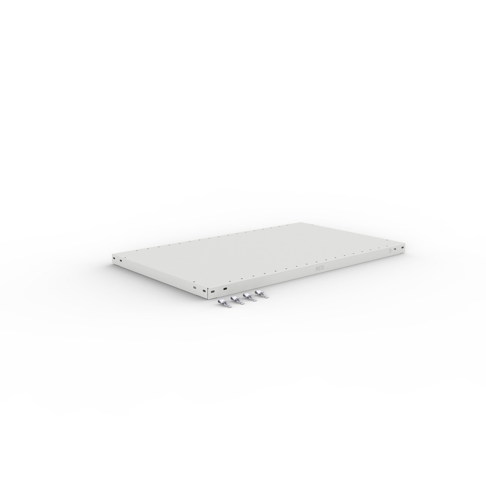Product image: Shelf for META shelf rack, boltless, SL 150 kg, light grey, WxD 1000 x 600 mm