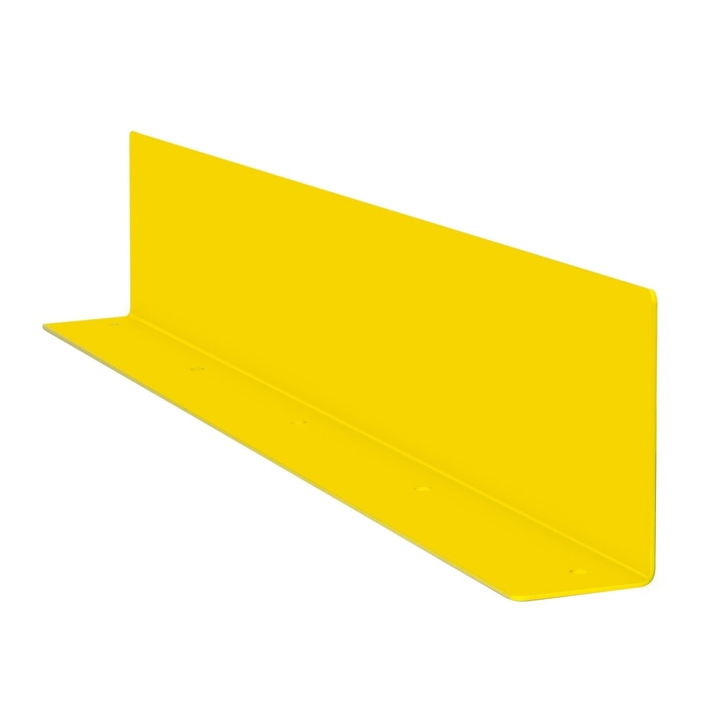 Underride protection angle, plastic coated, HxL 200 x 880 mm Product image: Underride protection angle, plastic coated, HxL 200 x 880 mm