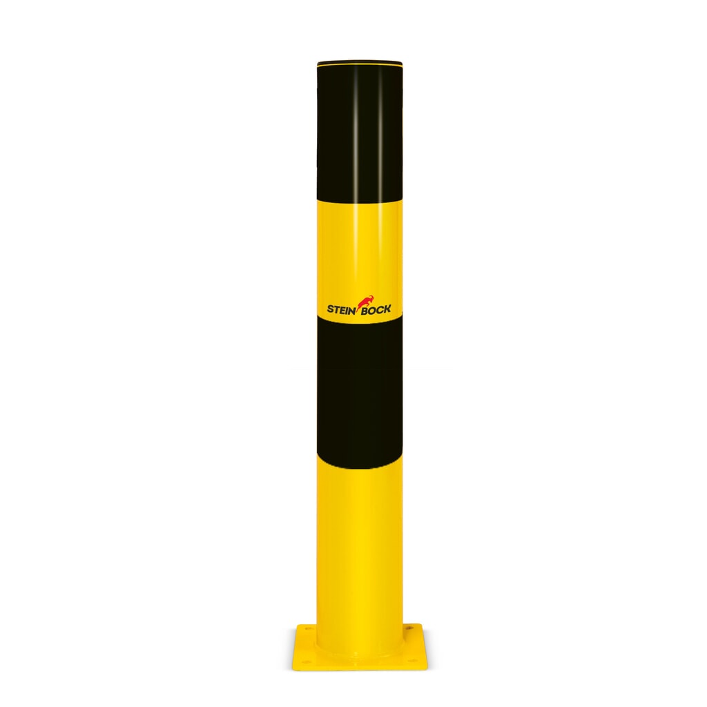 Product image: Steinbock® impact protection bollard, indoor use, height 1,100 mm, Ø 89 mm
