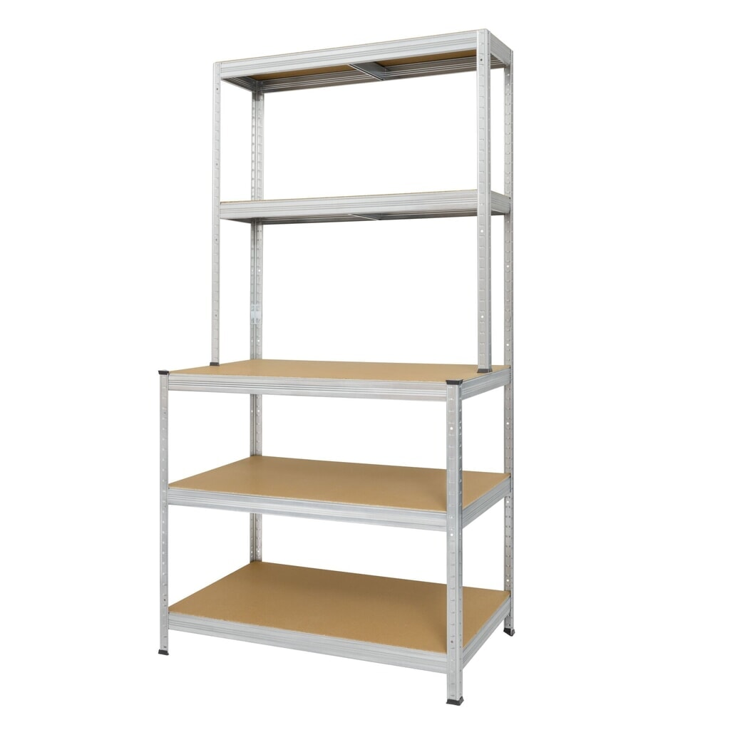 Steinbock® work table with top section Product image: Steinbock® work table with top section