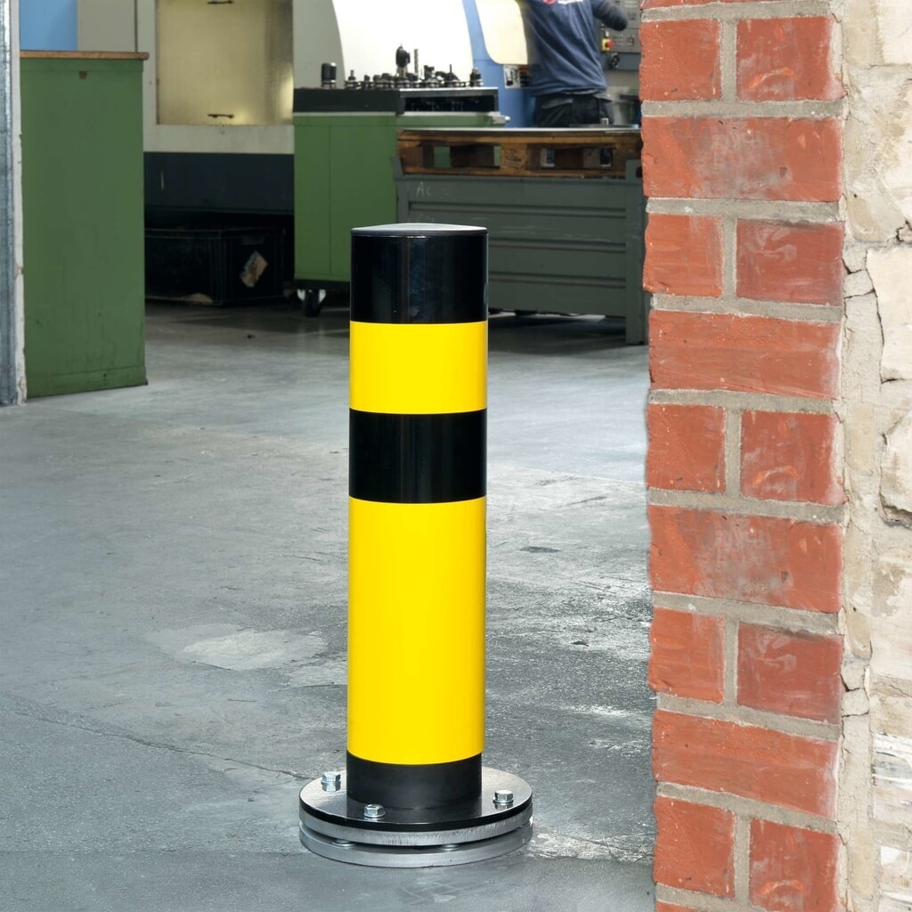 MORAVIA Swing rotating impact protection bollard, indoor use, HxØ 700 x 159 mm Product image: MORAVIA Swing rotating impact protection bollard, indoor use, HxØ 700 x 159 mm