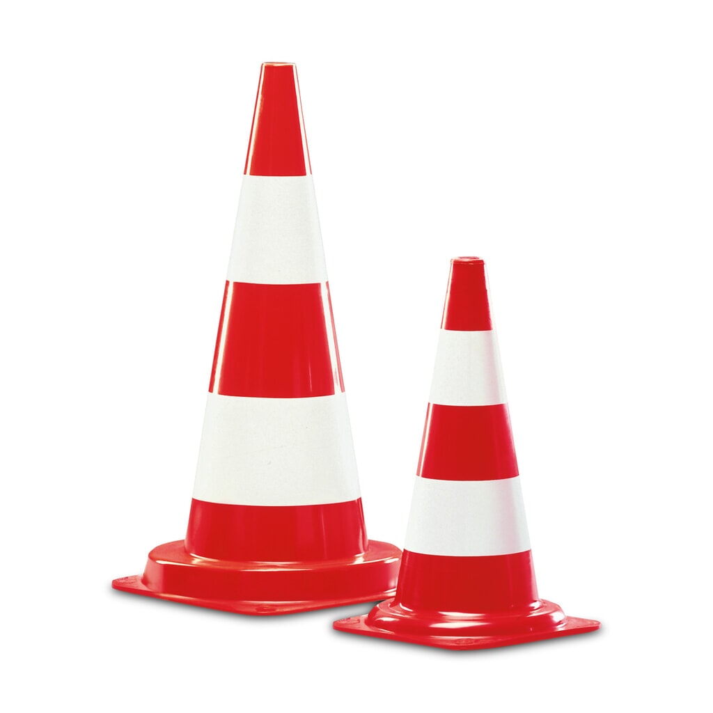 Traffic cone for internal use, height 500 mm Product image: Traffic cone for internal use, height 500 mm