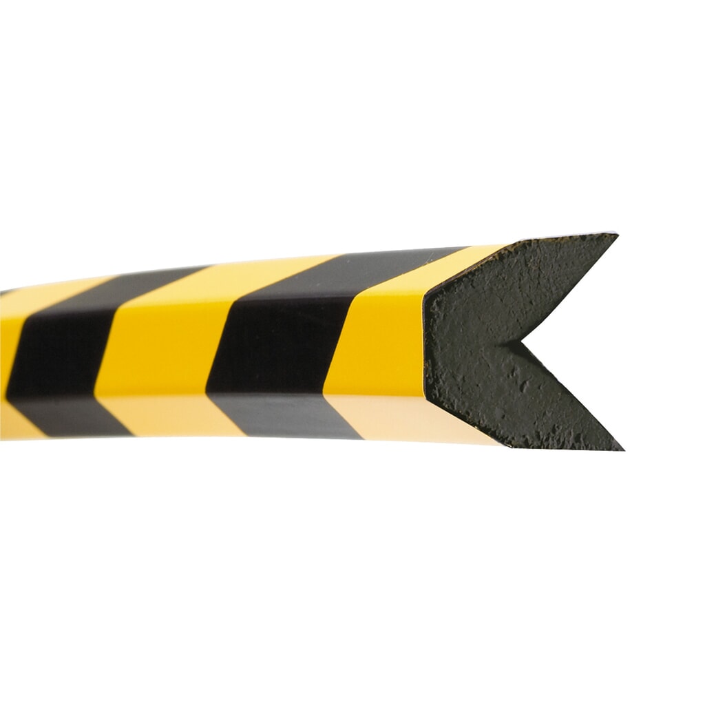 MORAVIA impact protector for edges, trapezoidal, magnetic, HxW 40 x 40 mm, length 1 m Product image: MORAVIA impact protector for edges, trapezoidal, magnetic, HxW 40 x 40 mm, length 1 m