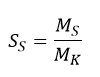 Formula to calculate forklift stability.