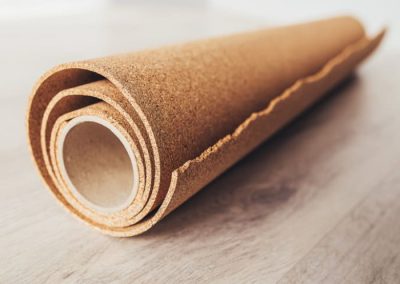 Cork for insulation: material properties and applications