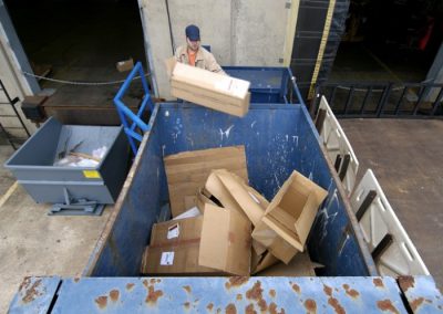 Disposing of commercial waste properly